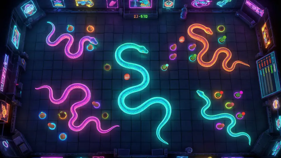 Neon Serpent: Battle Arena