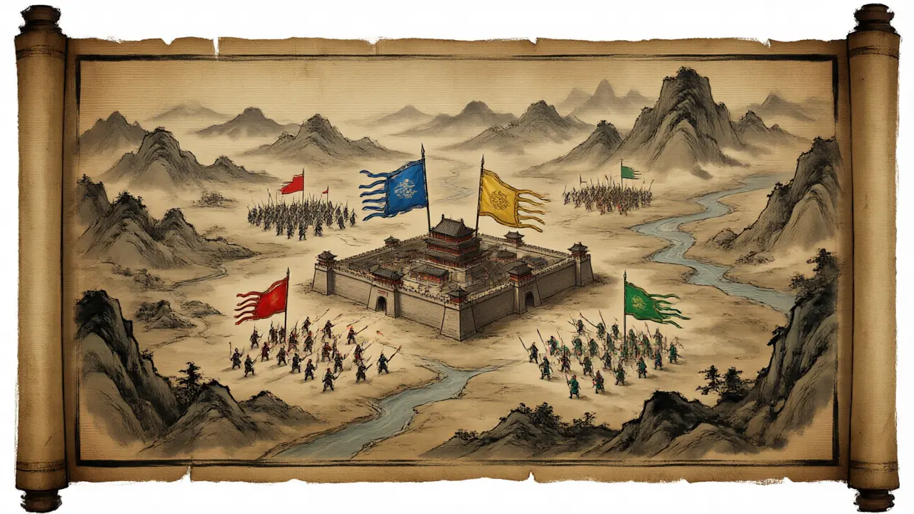 四国争霸