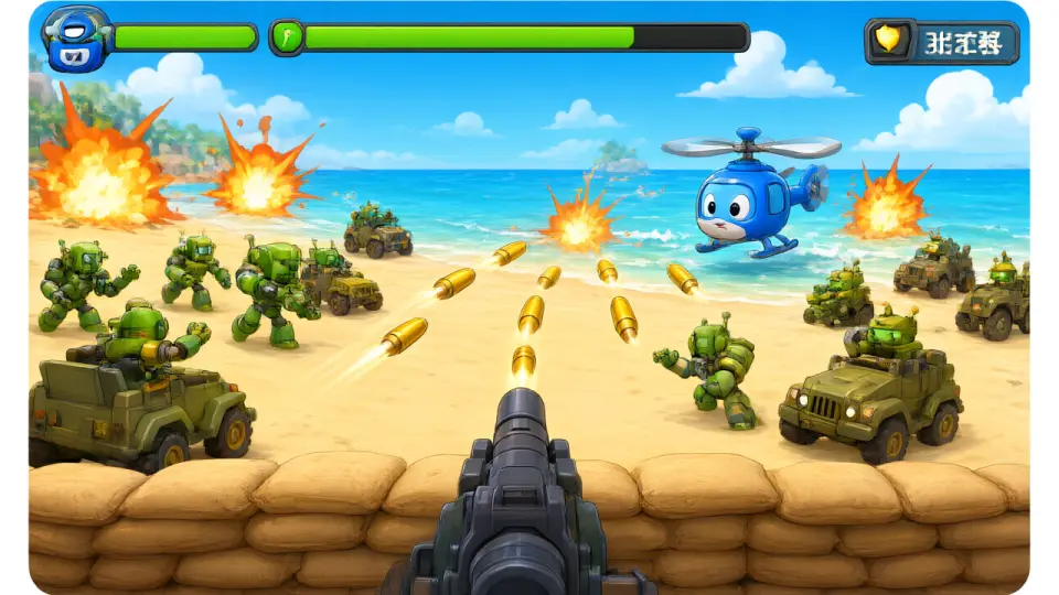 Beach Bunker Blitz